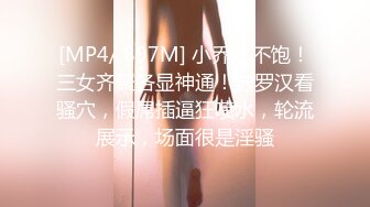 [MP4/ 897M] 小乔吃不饱！三女齐聚各显神通！迭罗汉看骚穴，假屌插逼狂喷水，轮流展示，场面很是淫骚