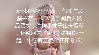 ★☆极品流出☆★❤️气质与风骚并存❤️KTV洗手间后入极品骚货，偷情小姨子出来爆草，还说回去了带上她的姐姐一起，牛仔裤直接撕开开肏 (2)