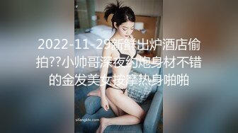 2022-11-29新鲜出炉酒店偷拍??小帅哥深夜约炮身材不错的金发美女按摩热身啪啪