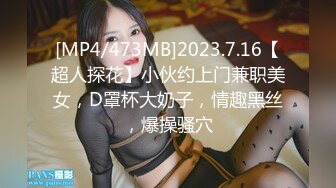 [MP4/473MB]2023.7.16【超人探花】小伙约上门兼职美女，D罩杯大奶子，情趣黑丝，爆操骚穴