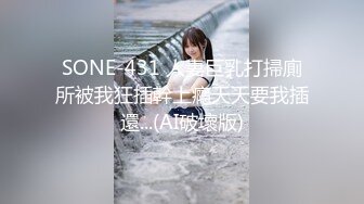 SONE-431 人妻巨乳打掃廁所被我狂插幹上癮天天要我插還...(AI破壞版)